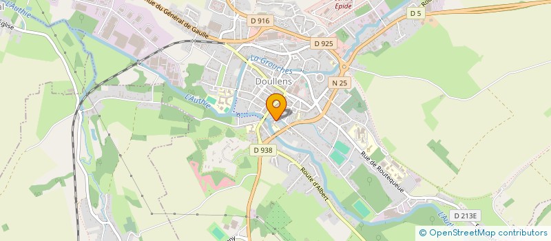 localisation de l'entreprise TEAM DOULLENS à DOULLENS