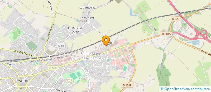 localisation de l'entreprise TEAM DUCASTEL  SAINTE-MARIE-DES-CHAMPS