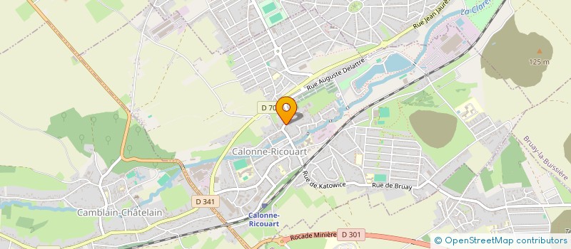 localisation de l'entreprise TEAM DUJ  CALONNE-RICOUART