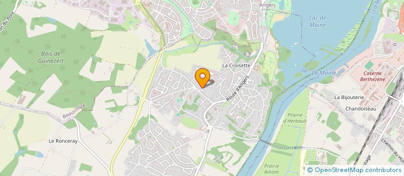 localisation de l'entreprise TEAM EAB SUPPORTER à BOUCHEMAINE