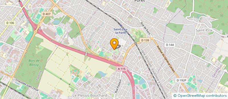 localisation de l'entreprise TEAM ELEC  SAINT-LEU-LA-FORET