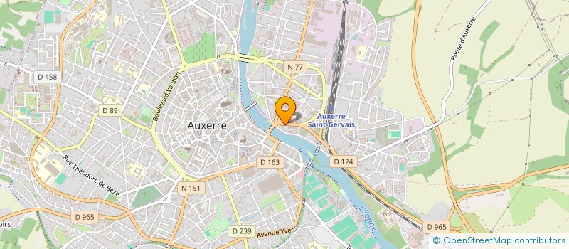 localisation de l'entreprise TEAM EMPLOI AUTO à AUXERRE