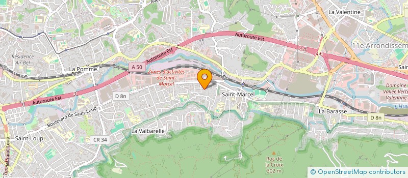 localisation de l'entreprise TEAM ENARCA à MARSEILLE