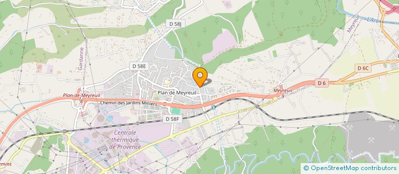 localisation de l'entreprise TEAM ENDURO VALABRAIS  MEYREUIL