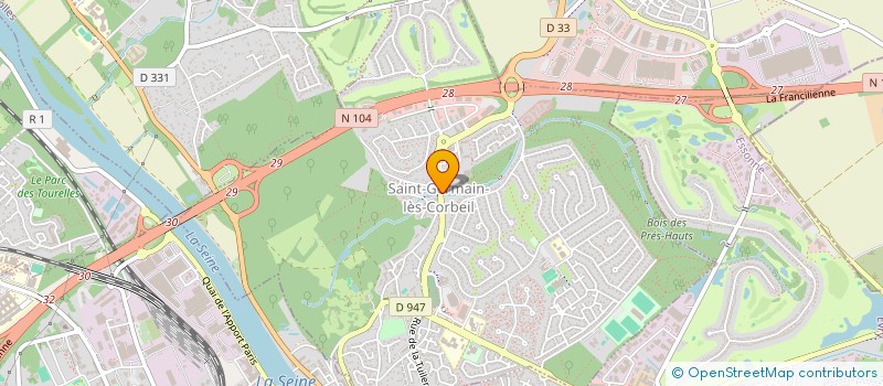 localisation de l'entreprise TEAM ENERGIES  SAINT-GERMAIN-LES-CORBEIL