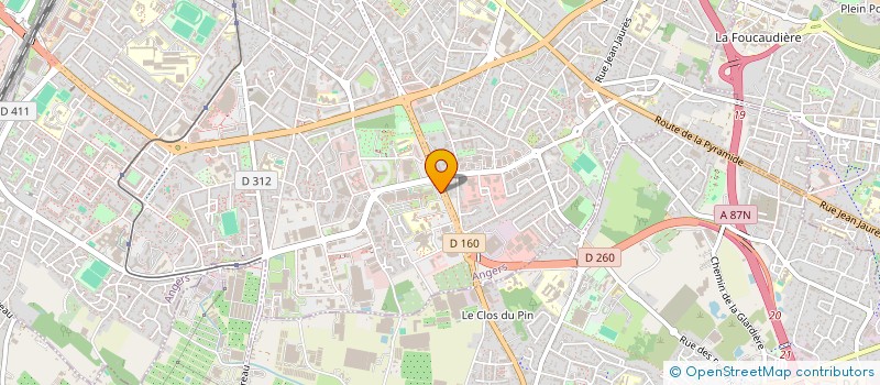 localisation de l'entreprise TEAM ENTREPRENEUR à ANGERS