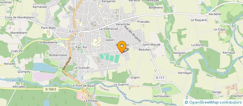 localisation de l'entreprise TEAM ETIENNE COMPETITION  BAUD