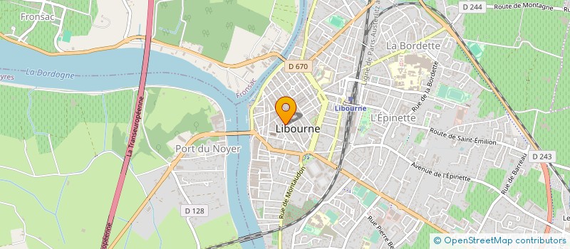 localisation de l'entreprise TEAM EUROKART à LIBOURNE