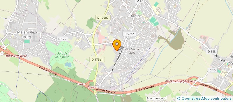 localisation de l'entreprise TEAM EVASION  BARLIN