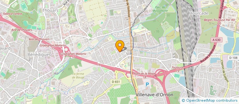 localisation de l'entreprise TEAM EVENTS 33  VILLENAVE-D'ORNON