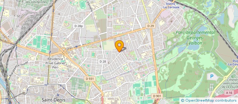 localisation de l'entreprise TEAM EVENTS à STAINS