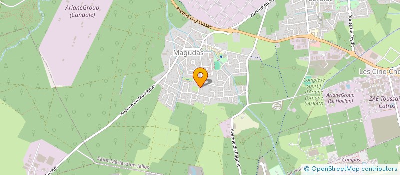 localisation de l'entreprise TEAM EVENTS  BORDEAUX