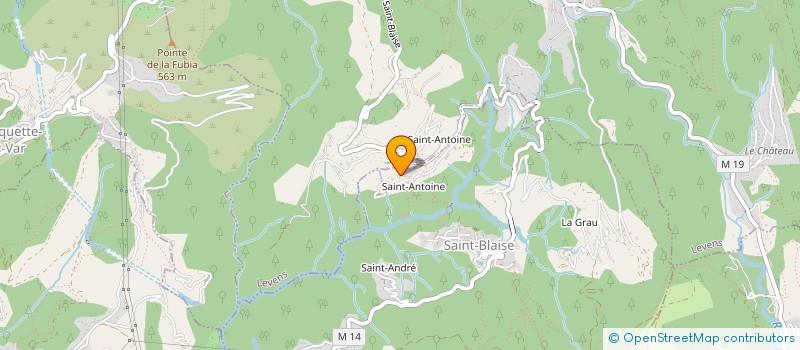 localisation de l'entreprise TEAM EVOLUTION GREG 06  SAINT-BLAISE