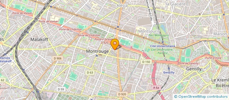 localisation de l'entreprise TEAM FAMILY  MONTROUGE