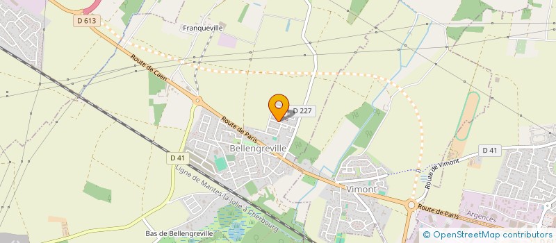 localisation de l'entreprise TEAM FB-167 COMPETITION  BELLENGREVILLE