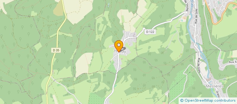 localisation de l'entreprise TEAM FCT  THULAY