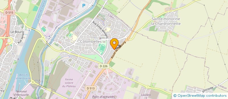 localisation de l'entreprise TEAM FIMEU COLOMBELLES  COLOMBELLES