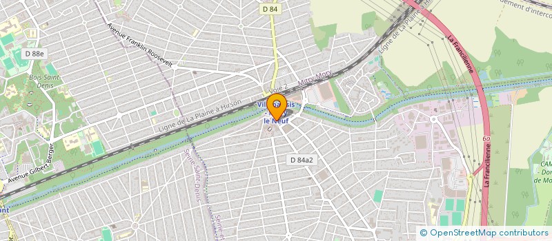 localisation de l'entreprise TEAM FIT à VILLEPARISIS