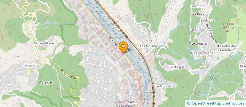 localisation de l'entreprise TEAM FORCE CONSULTING à CARROS