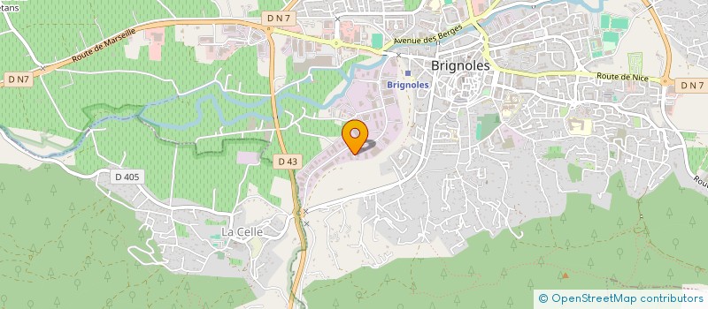 localisation de l'entreprise TEAM FORMATION à BRIGNOLES