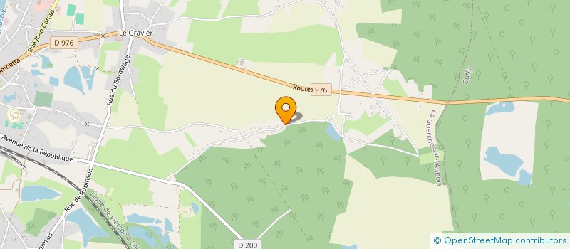 localisation de l'entreprise TEAM FULL GAZZ  LA GUERCHE-SUR-L'AUBOIS