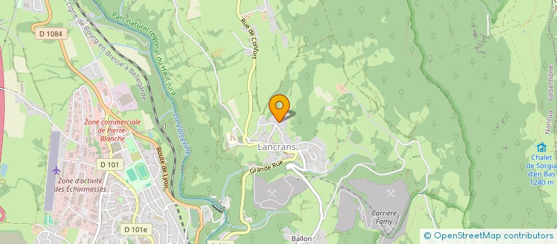 localisation de l'entreprise TEAM GAZZZZ 01  LEAZ