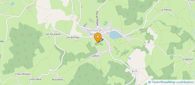 localisation de l'entreprise TEAM GC à OUROUX-EN-MORVAN