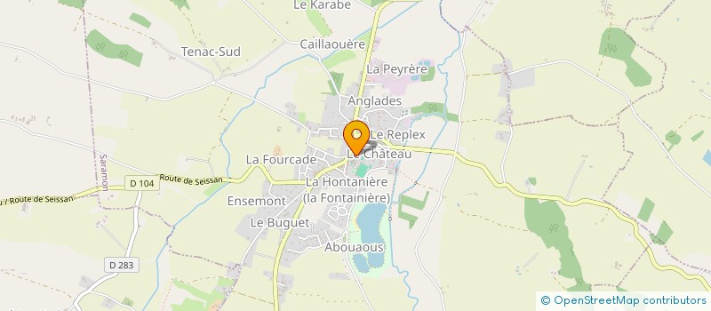 localisation de l'entreprise TEAM GERS EVENTING  SARAMON