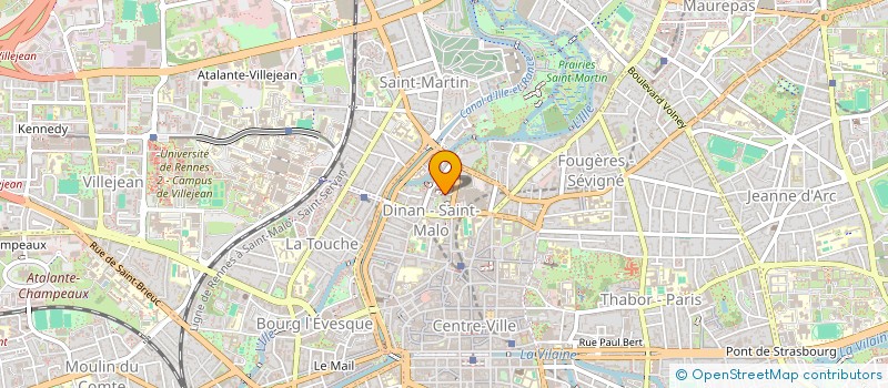 localisation de l'entreprise TEAM GLASS INTERNATIONAL  RENNES