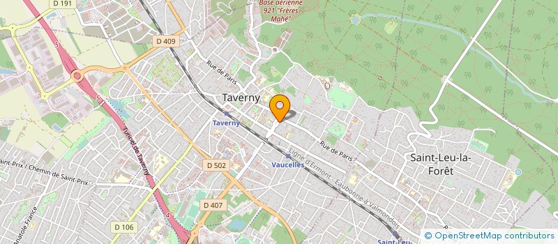 localisation de l'entreprise TEAM GLORIANT-ECURIES D'AUVERS SUR OISE à TAVERNY