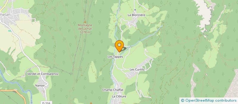 localisation de l'entreprise TEAM GP  DINGY-SAINT-CLAIR