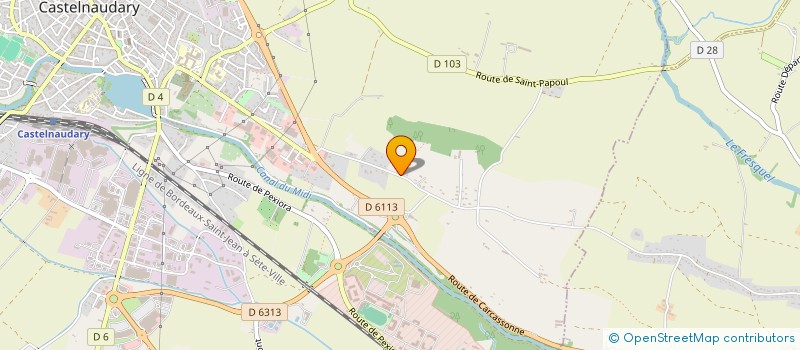 localisation de l'entreprise TEAM GR MOTORS AND CYCLES  CASTELNAUDARY