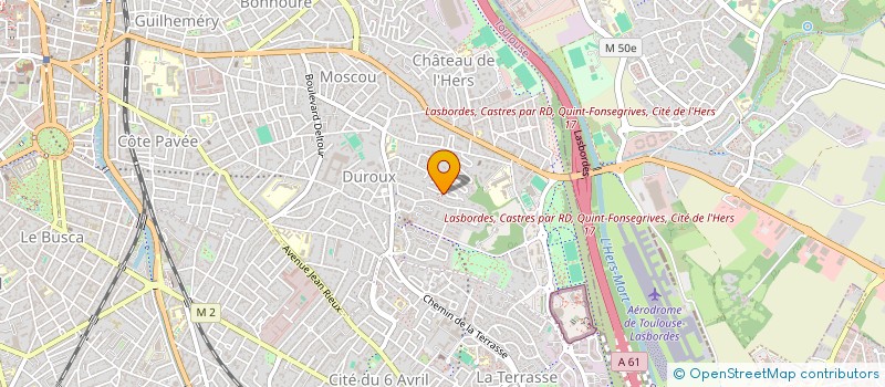 localisation de l'entreprise TEAM GRAND SUD OUEST à TOULOUSE