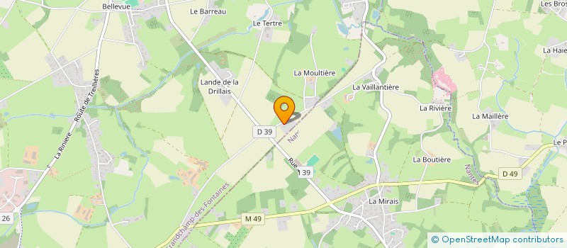 localisation de l'entreprise TEAM GREGOIRE COMPETITION  GRANDCHAMP-DES-FONTAINES