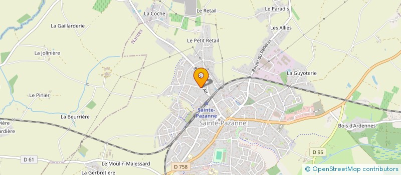 localisation de l'entreprise TEAM HB RACING  SAINTE-PAZANNE