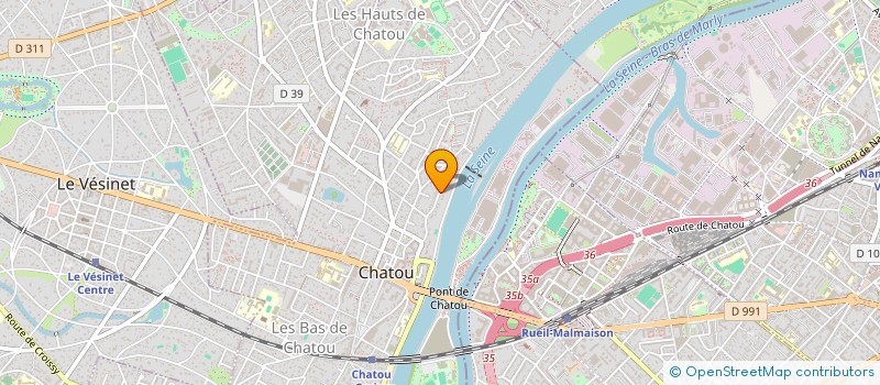 localisation de l'entreprise TEAM HEC ESCP RALLYES à CHATOU