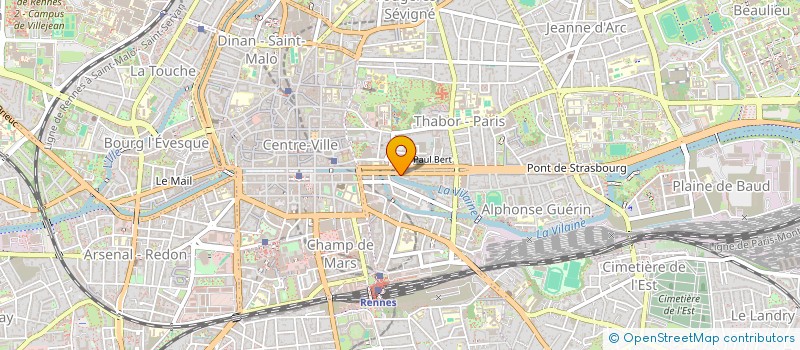 localisation de l'entreprise TEAM HIGH GROUND  RENNES