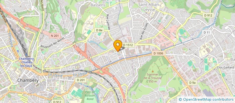 localisation de l'entreprise TEAM HOLDING  BASSENS