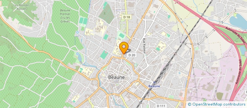 localisation de l'entreprise TEAM HOLDING EVENT  BEAUNE