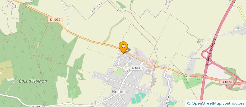 localisation de l'entreprise TEAM HOLNON  HOLNON