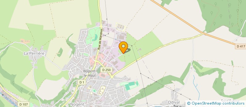 localisation de l'entreprise TEAM HORSE NOGENT à NOGENT