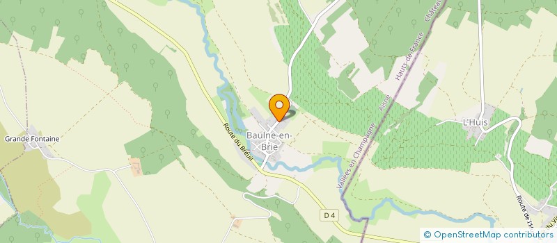 localisation de l'entreprise TEAM HORSE POWER (THP)  DHUYS ET MORIN-EN-BRIE