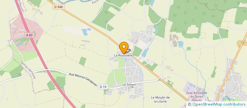 localisation de l'entreprise TEAM HUMANITAIRE MAROC AVENTURE à SAINTE-HERMINE