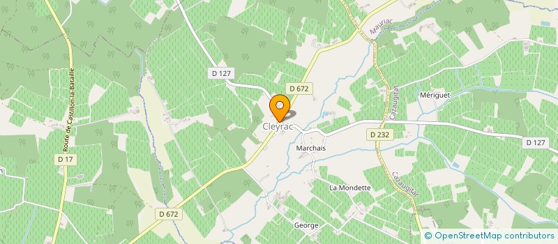 localisation de l'entreprise TEAM IBIZA, VOYAGES ET PARTAGE  CLEYRAC