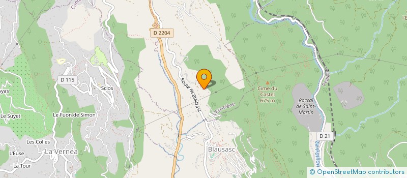 localisation de l'entreprise TEAM IMMO  L'ESCARENE