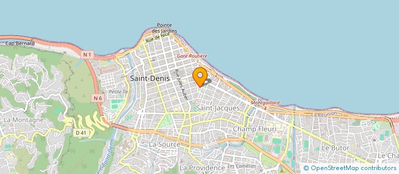 localisation de l'entreprise TEAM INSERTION GLOBALE à SAINT-DENIS