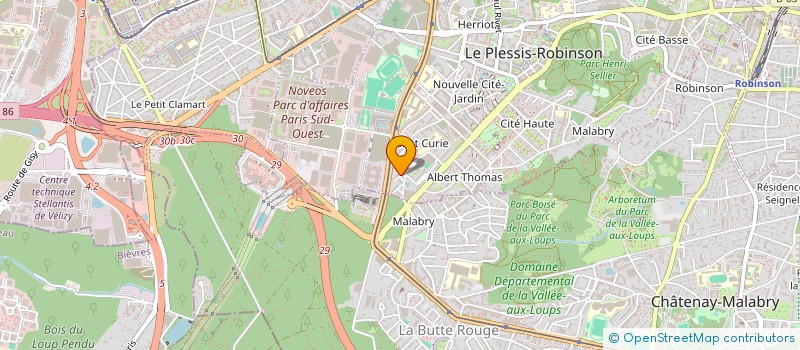 localisation de l'entreprise TEAM-INSTRUCTION-DEFENSE (TID)  LE PLESSIS-ROBINSON