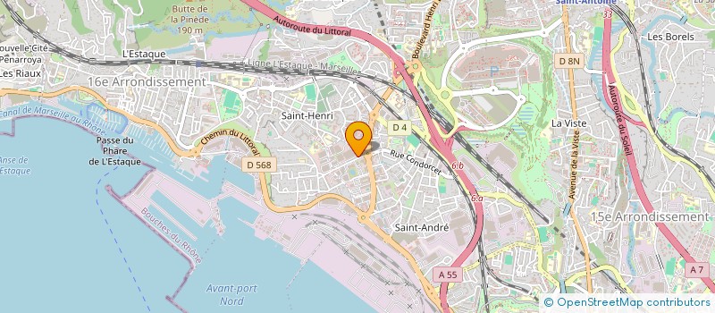 localisation de l'entreprise TEAM INTERIM INSERTION à MARSEILLE