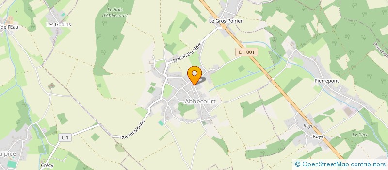 localisation de l'entreprise TEAM J-R-M  HODENC-L'EVEQUE