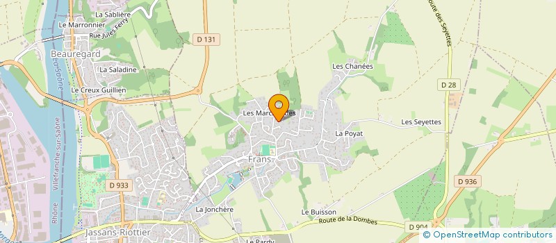 localisation de l'entreprise TEAM JASSANS COMPETITION  FRANS